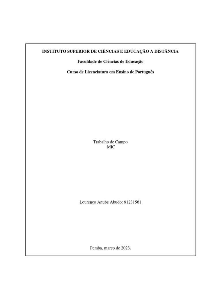 Teste 3 mic pdf science m todo cient fico