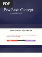 Basic Concepts (2nd Class)