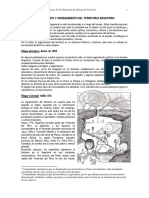 Etapas de Poblamiento y Ordenamiento Del Territorio Argentino