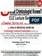Comprehensive Lecture Series in Criminal Sociology by Charlemagne James P