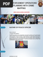 Law Enforcement Operations and Planning With Crime Mapping