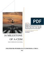 16 Milestone of A-CDM