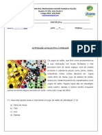 Simulado E.F 7° Ano I Unidade 2023