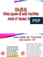 Buoi 1 Tong Quan Ve Moi Truong Phap Ly Trong TMQT