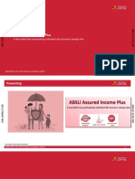 ABSLI Assured Income Plus V04 - Presentation