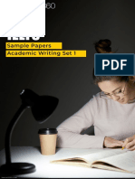 IELTS Sample Papers Academic Writing Set 1