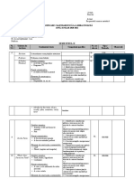 Planificare Calendaristica A4a 20162017 Sem II