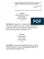 Especialidades Pediátricas Guión Documental FINAL