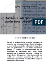 Analisis e Interpretacion de Parametros de Perforacion