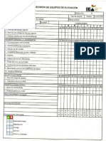 Chekc List Equipo de Elevacion Hershey