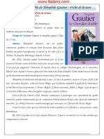 Le Chevalier Double de Théophile Gautier - Fiche de Lecture