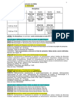 Horario Disciplinas PPGAC 2023 1