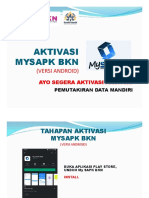 Aktivasi Mysapk Versi Android