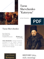 Taras Shevchenko Kateryna