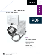 Remote Mounting Temperature Switch and Control: 12 Series