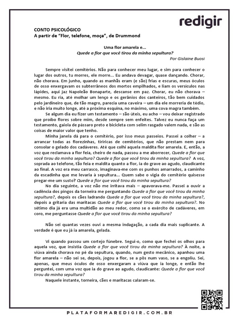 Conto Psicológico A Partir de 