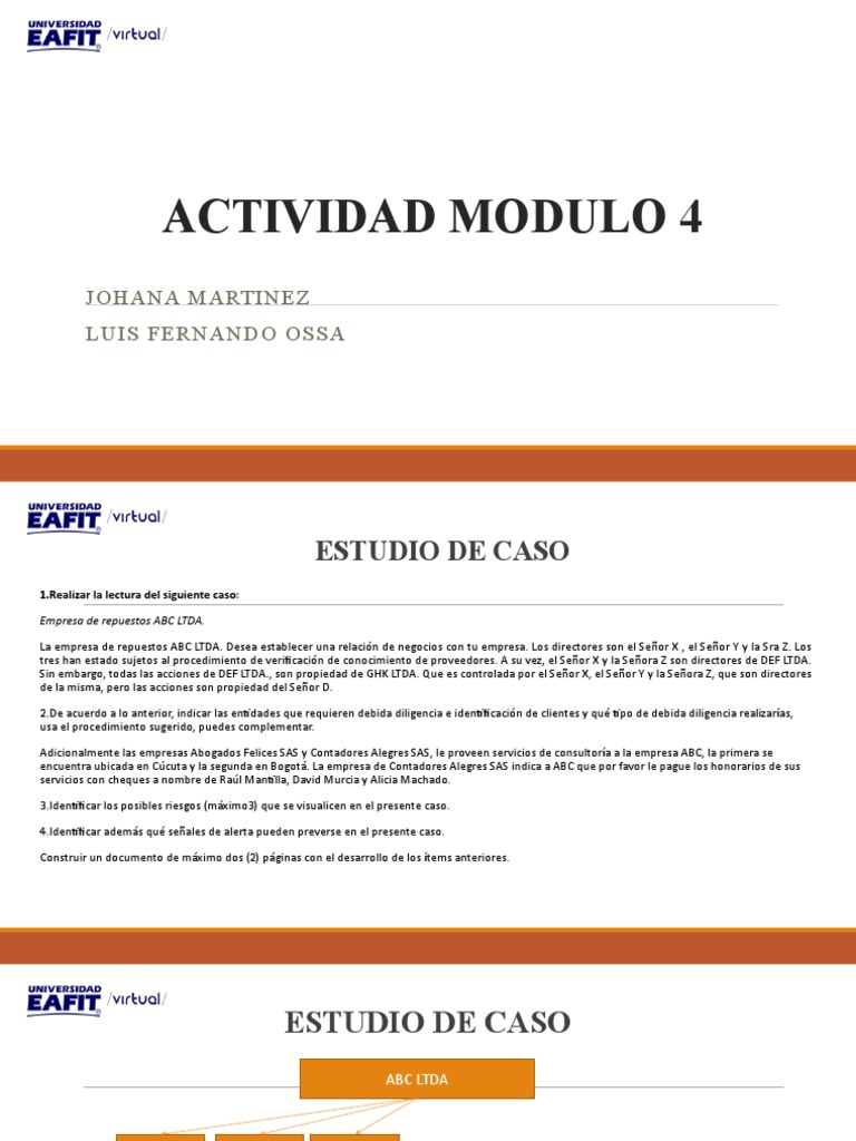 Actividad Modulo 4 Pdf Business