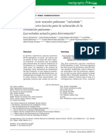 La Resistencia Vascular Pulmonar - Un Parámetro Incierto para La Valoración de La Circulación Pulmonar, 2008