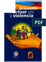 Cartila Prevencion Violencia Intrafamiliar