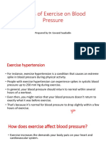 Blood Pressure Exercise