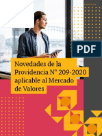 Novedades de La Providencia #209-2020 Aplicable Al Mercado de Valores3