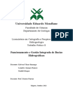 Funcionamento e Gestão Integrada de Bacias 2