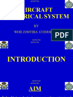 Aircraft Electrical System