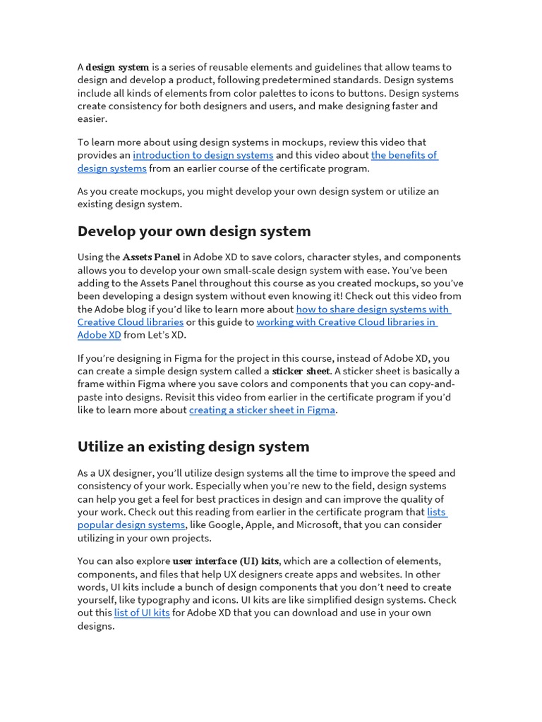Design System | PDF