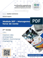 TS-TSOCM-M 207 Management de La Force de Vente - TSG