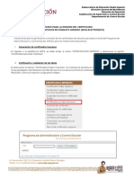 Manual de Procedimientos para Certificados Parcial