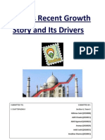 India's Recent Growth Story and Its Drivers