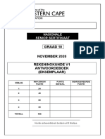 Accounting p1 Gr10 Answerbook Nov2020 - Afrikaans