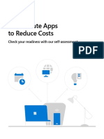 Consolidate Apps To Reduce Costs (Microsoft)