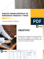 Analisis Granulometrico de Agregados