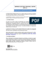 Informe Seleccion Consultor Guayaquil