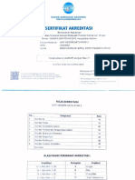 Sertifikat Akreditasi SMPN Satap 3