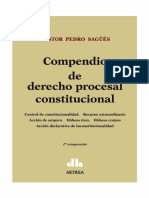 Compendio de Derecho Procesal Constitucional. 2016. Nestor Sagues