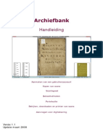 Handleiding Archiefbank 1 1