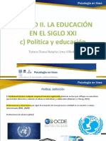 Unidad 2 - Política Educativa - 103 - 2021-1