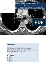 Tromboembolismo Pulmonar Y Prevención de La Trombosis Venosa Profunda