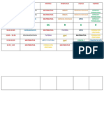 Horario de Segundo de Secundaria 2023