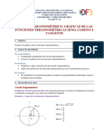 Círculo Trigonométrico, Gráfico de Funciones Trigonométricas