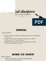 Euskal Diaspora XIX. Eta XX. Mendeetan
