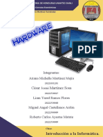 Informe de Expocicion Del Hardware Grupo 1