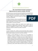 Evidencia: Taller: Reconocimiento de Hechos Económicos y Diligenciamiento de Soportes Contables. AA1-EV02