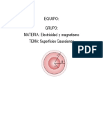 U1 ED1 Ley de Gauss y Superficies Gaussianas