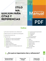 Guía de Estilo APA Séptima Edición para Citas y Referencias DIAPOSITIVAS