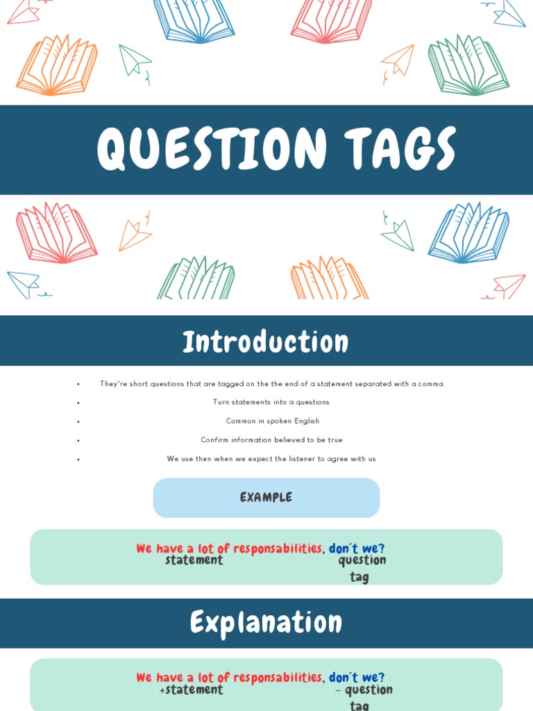 Question Tags | PDF | Question | Human Communication