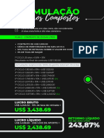 Simulação Plano de 25 Dias Uteis - 1000 Usd