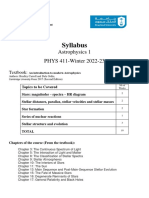 Syllabus 411 Trimester442